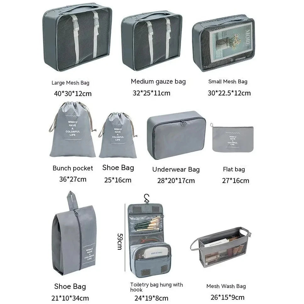7-10 Pcs Packing Cubes