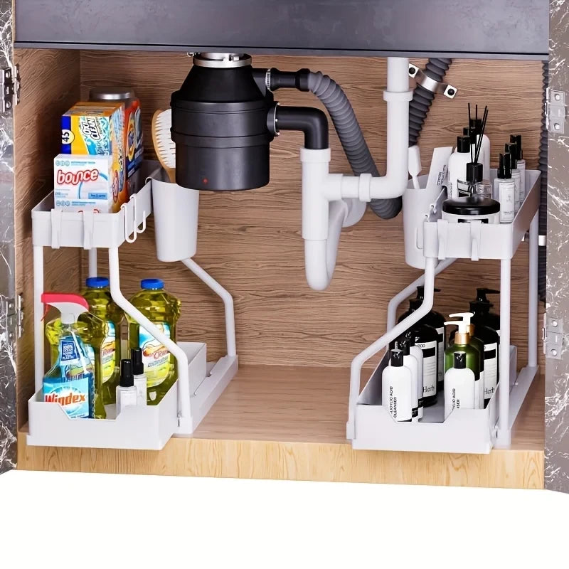 2 Tier Under Sink Organizer